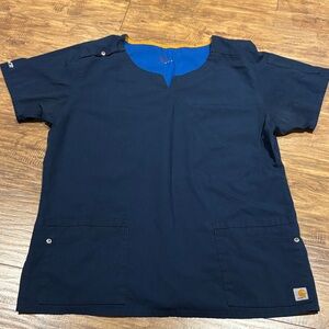 Carhartt Dark Blue Short Sleeve uniform Tee shirt